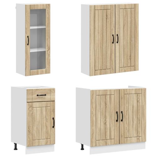 Кухненски единица LUCCA 8 pcs Дъб сонома Инженерна дървесина