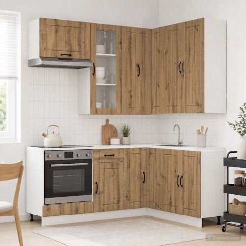 Кухненски единица LUCCA 8 pcs Дъб артизан Инженерна дървесина