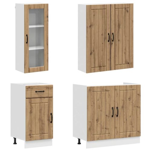 Кухненски единица LUCCA 8 pcs Дъб артизан Инженерна дървесина
