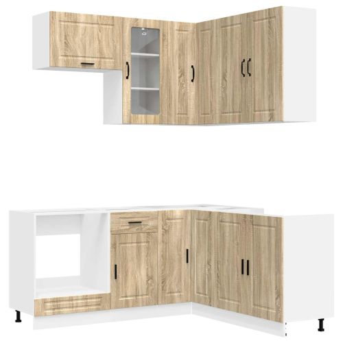 Кухненски единица PORTO 8 pcs Дъб сонома Инженерна дървесина