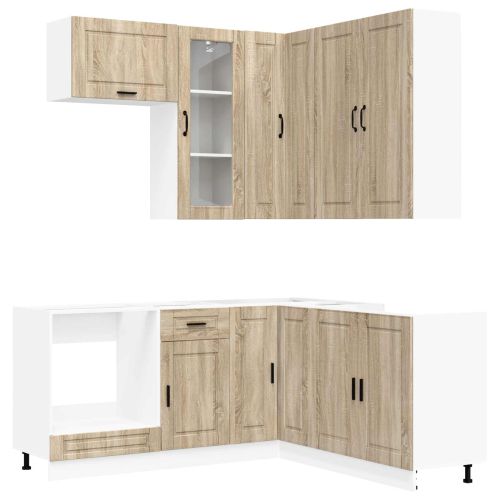 Кухненски единица PORTO 8 pcs Дъб сонома Инженерна дървесина