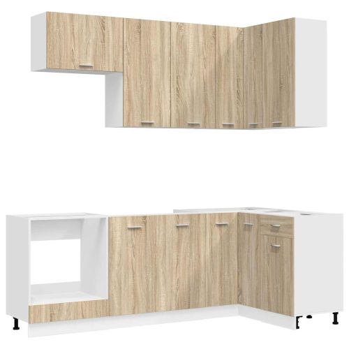 Кухненски единица LYON 8 pcs Дъб сонома Инженерна дървесина