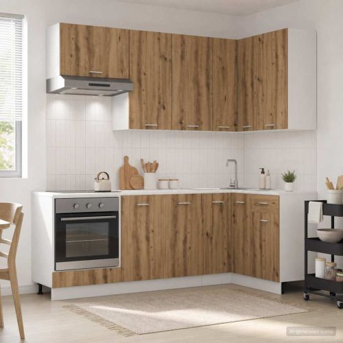 Кухненски единица LYON 8 pcs Дъб артизан Инженерна дървесина