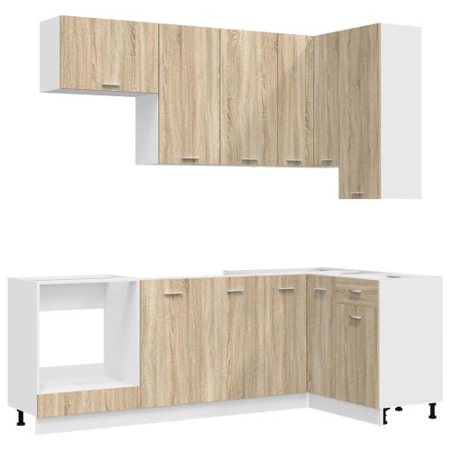 Кухненски единица LYON 8 pcs Дъб сонома Инженерна дървесина