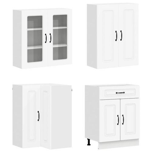Кухненски единица KALMAR 8 pcs Бяло Инженерна дървесина