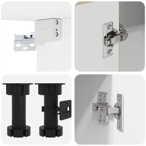 Кухненски единица KALMAR 8 pcs Черно Инженерна дървесина