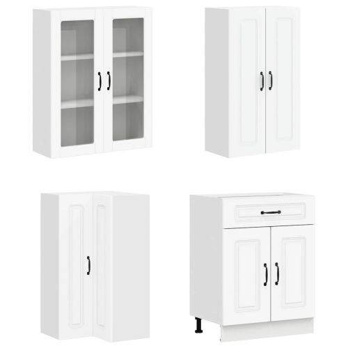 Кухненски единица KALMAR 8 pcs Бяло Инженерна дървесина