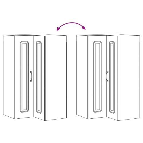Кухненски единица KALMAR 8 pcs Бяло Инженерна дървесина
