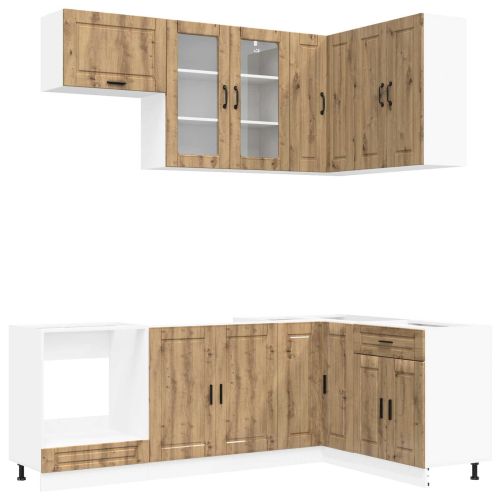 Кухненски единица PORTO 8 pcs Дъб артизан Инженерна дървесина