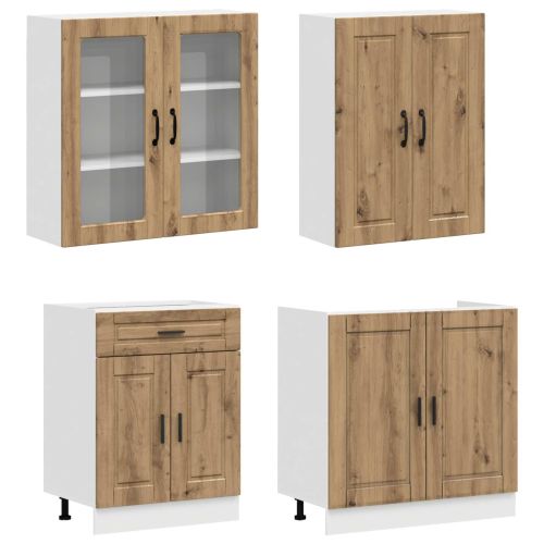 Кухненски единица PORTO 8 pcs Дъб артизан Инженерна дървесина