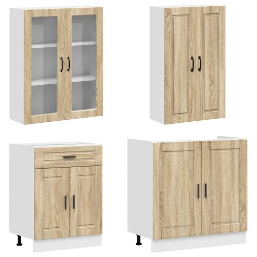 Кухненски единица PORTO 8 pcs Дъб сонома Инженерна дървесина