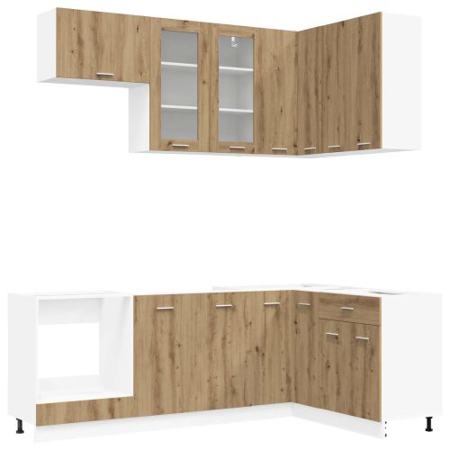 Кухненски единица LYON 8 pcs Дъб артизан Инженерна дървесина