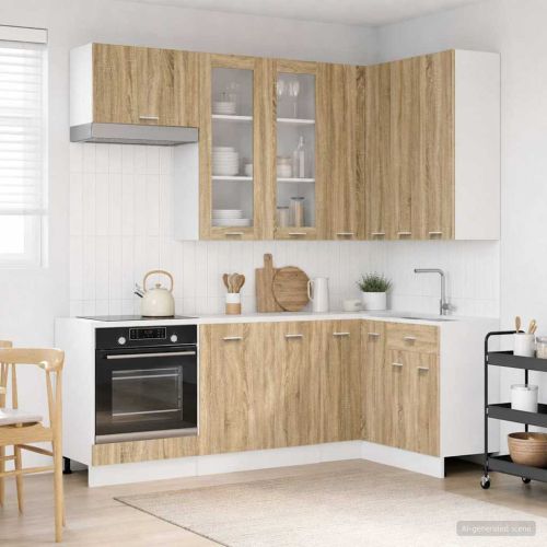 Кухненски единица LYON 8 pcs Дъб сонома Инженерна дървесина
