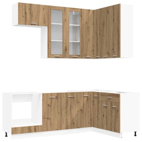 Кухненски единица LYON 8 pcs Дъб артизан Инженерна дървесина