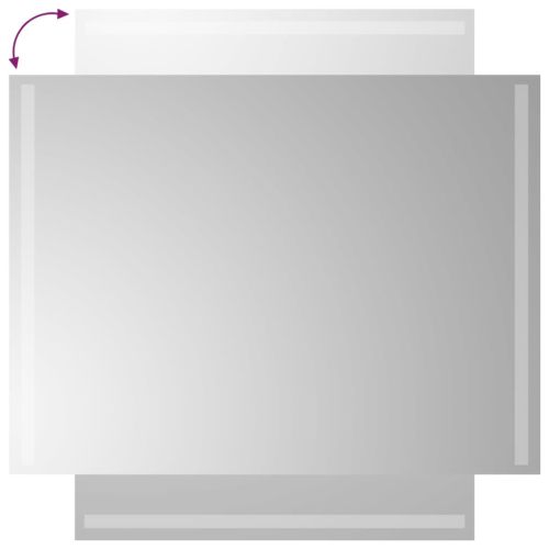 LED огледало за баня, 60x80 см