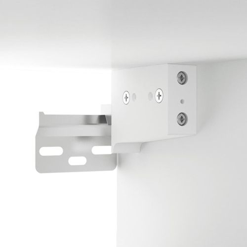 Стенни шкафове 2 бр Бял 60x36,5x35 см инженерно дърво