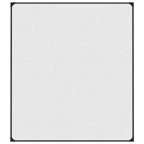 Магнитна мрежа против насекоми за прозорци, антрацит, 120x140см