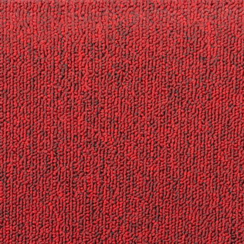 Изтривалки за стълби, 15 бр., 65x24x4 см, червени, полукръгли, големи
