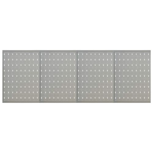 Стенни панели за инструменти, 4 бр, 40x58 см, стомана