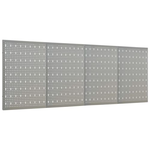 Стенни панели за инструменти, 4 бр, 40x58 см, стомана