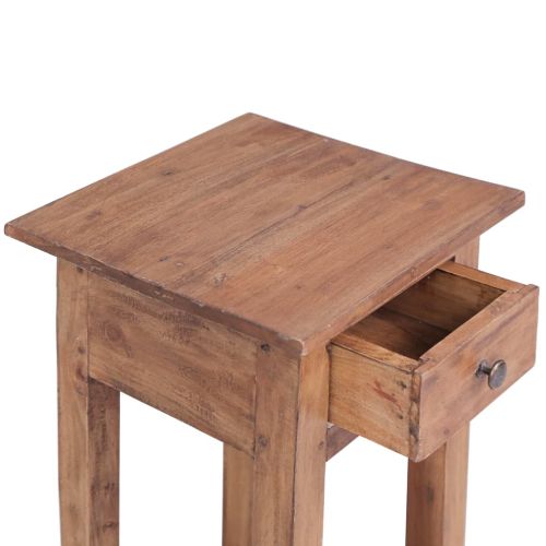 Поставка за саксии, 30x30x75 см, махагоново дърво масив