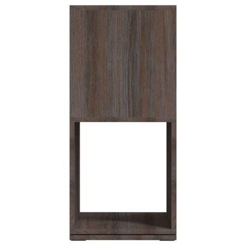 Въртящ се шкаф сив дъб сонома 34,5x34,5x75,5 см инженерно дърво