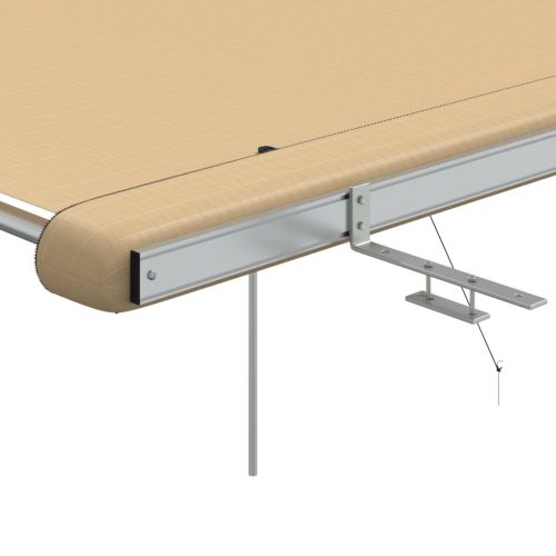 Тента за кемпер и каравана, 3x3x2,15 м, бежова