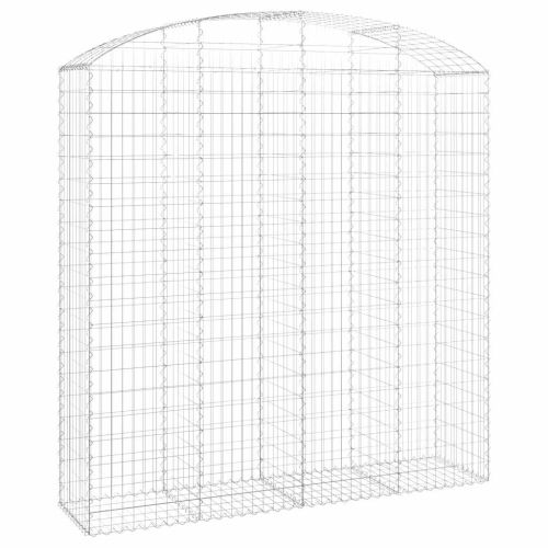 Дъговидна габионна кошница 200x50x200/220 см поцинковано желязо
