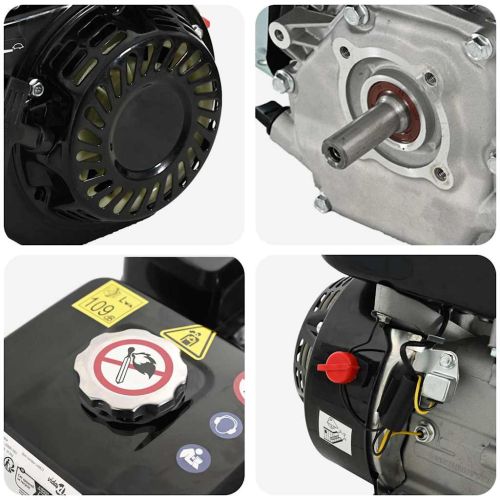 Черен бензинов двигател 6,5 к.с. 4,8 kW