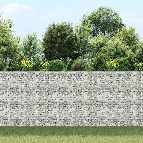Габиони повдигнати лехи, 3 бр, 30x30x150 см, желязо
