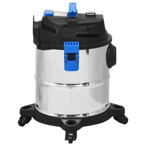 Прахосмукачка за мокро и сухо почистване 1200 W 20 л сребриста