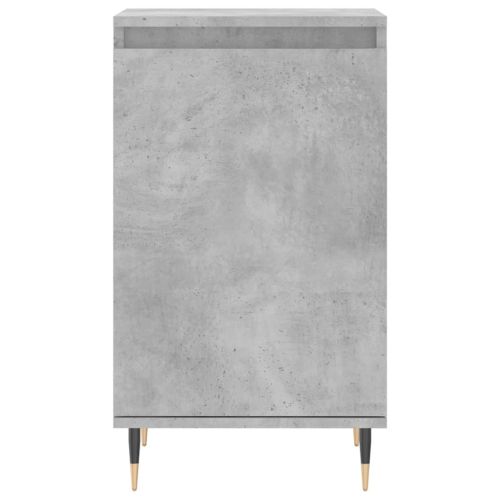 Бюфети 2 бр бетонно сив 40x35x70 см инженерно дърво