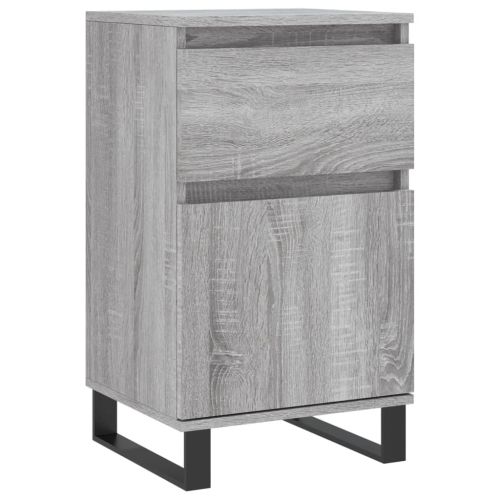 Бюфети 2 бр сив сонома 40x35x70 см инженерно дърво