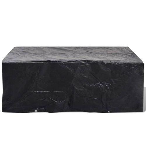 Покривала за градински мебели 2 бр 8 капси 200x160x70 см