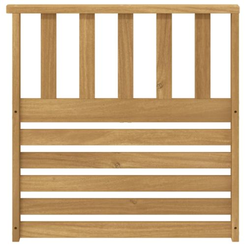 Модул с подлакътници 2 бр. Бяло 60 x 6 x 61 см