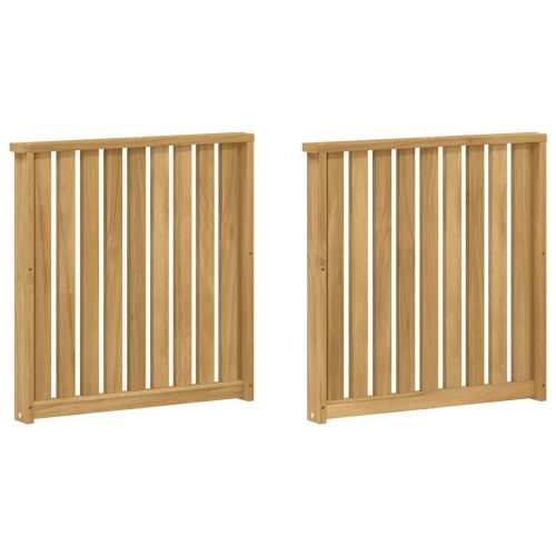 Модул с подлакътници 2 бр. Бяло 60 x 6 x 61 см