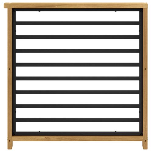 Модул с подлакътници 2 бр. Бяло 60 x 6 x 61 см