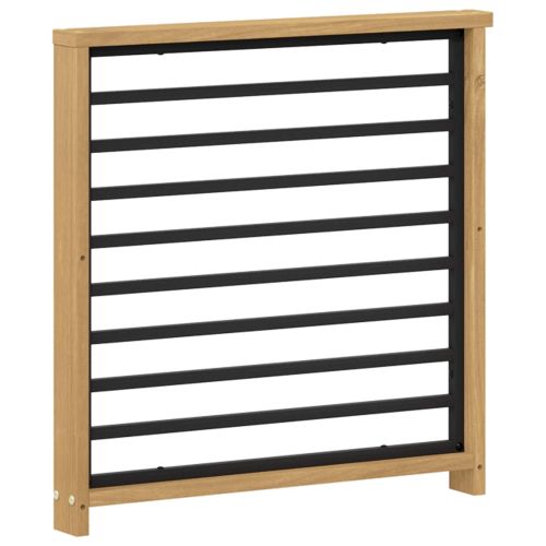 Модул с подлакътници 2 бр. Бяло 60 x 6 x 61 см