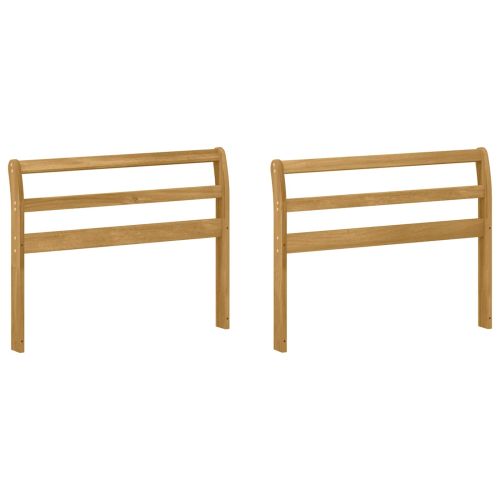 Модул с подлакътници 2 бр. Бяло 78,5 x 8,5 x 60 см
