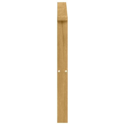 Модул с подлакътници 2 бр. Бяло 80 x 6 x 61 см