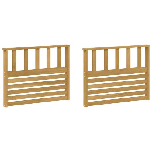 Модул с подлакътници 2 бр. Бяло 80 x 6 x 61 см