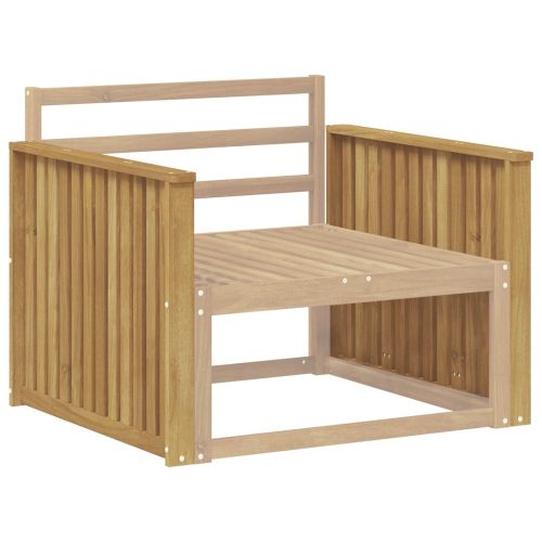 Модул с подлакътници 2 бр. Бяло 80 x 6 x 61 см