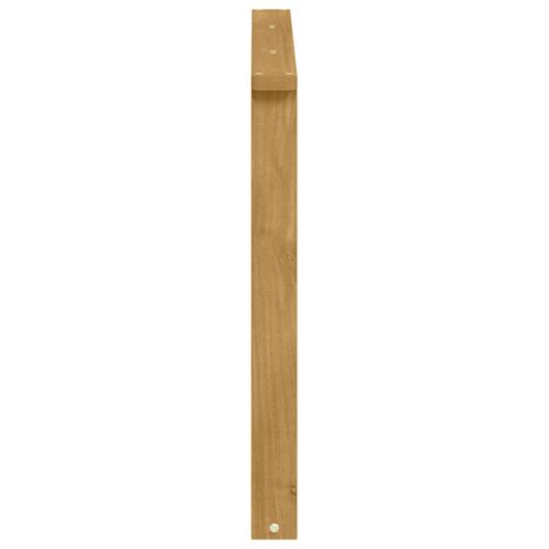 Модул с подлакътници 2 бр. Бяло 80 x 6 x 61 см