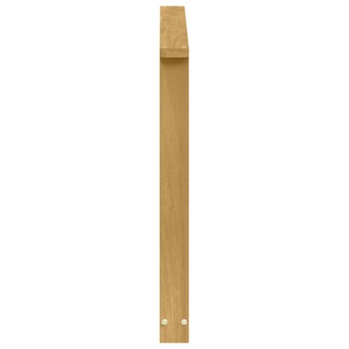 Модул с подлакътници 2 бр. Бяло 80 x 6 x 61 см