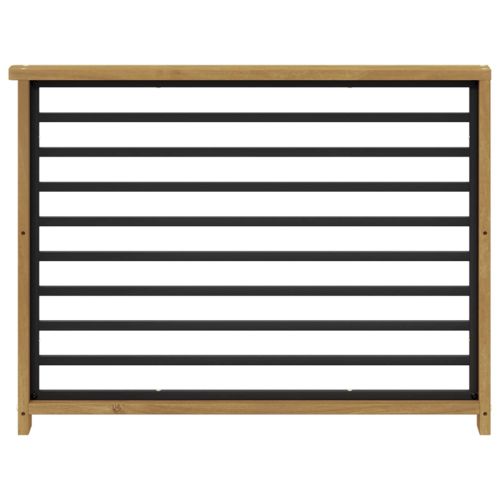 Модул с подлакътници 2 бр. Бяло 80 x 6 x 61 см