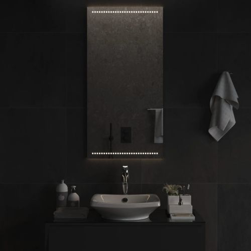 LED огледало за баня, 50x100 см