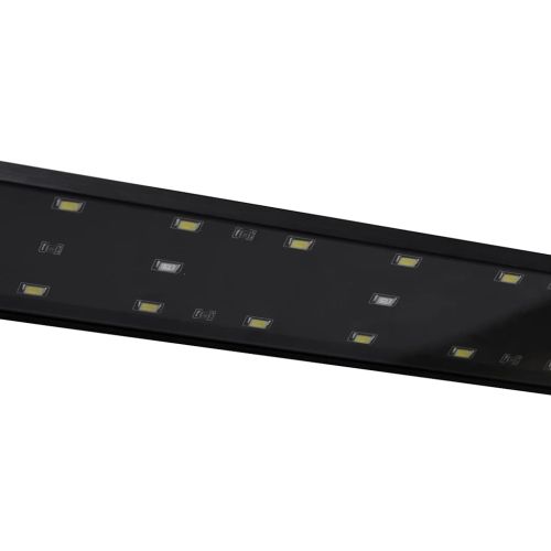LED лампа за аквариум със скоби, 115-130 см, синьо и бяло