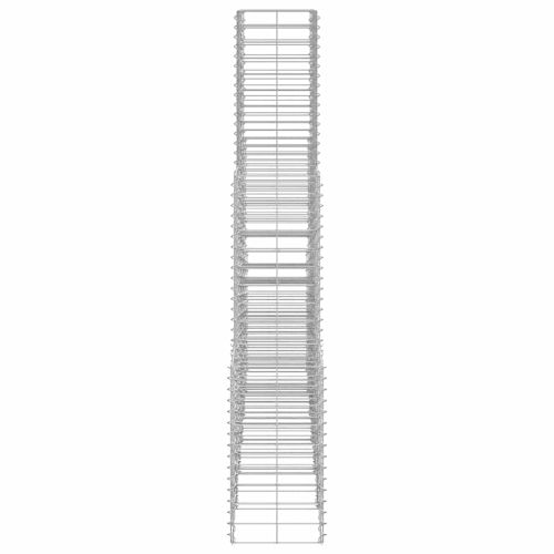 Комплект габионни кошове, 6 бр, поцинкована тел