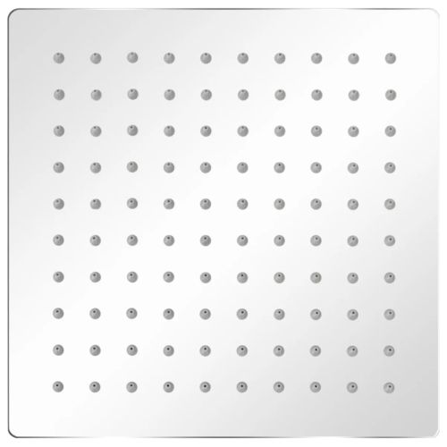 Душ пита, неръждаема стомана, квадратна форма, 20x20 cм