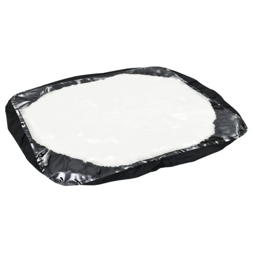 Ръчен разпръсквач за сол, PVC и стомана, 125x74x79 см, 45 л